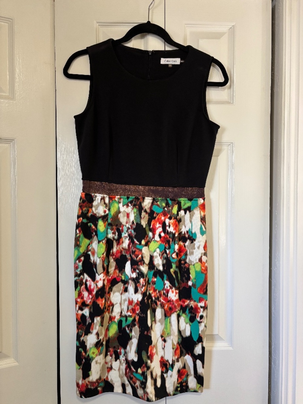 Calvin Klein sheath dress sz 4 (fits petite)